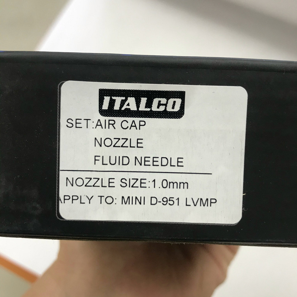 Сопло 1мм для краскопульта D-951-MINI LVMP ITALCO NS-D-951-MINI-1.0LM Харків - зображення 4