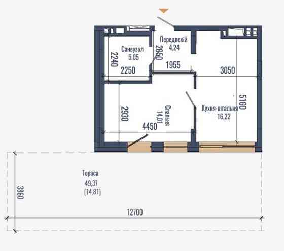 Продам квартир ЖК N69, з терасою Львов