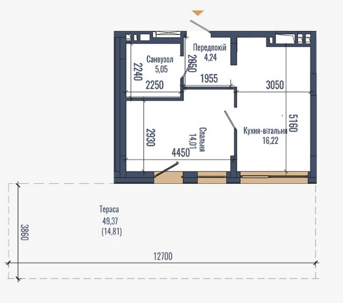 Продам квартир ЖК N69, з терасою Львів - зображення 3