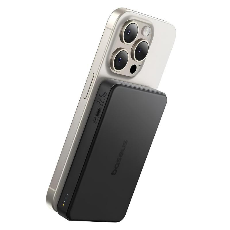 Портативное ЗУ Power Bank Baseus Airpow II OS Qi2 22.5W с БЗУ 10000 mAh (P10080000) Херсон - изображение 2