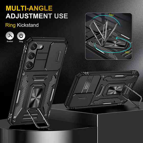 Ударопрочный чехол Camshield Army Ring для Samsung Galaxy S20 FE Херсон