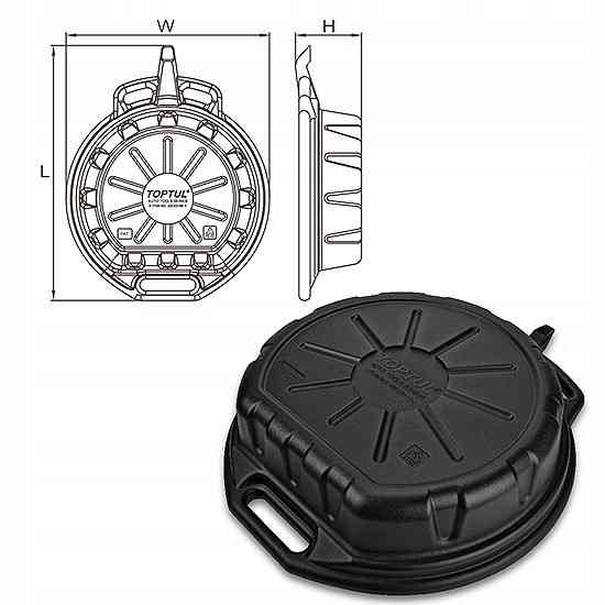 Поддон для слива масла 12л TOPTUL JDCE0112 Харьков