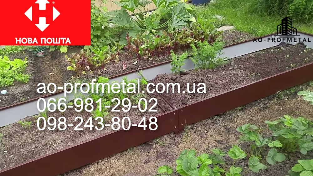 Сучасні металеві грядки ВИРОБНИЦТВО . Київ - зображення 5