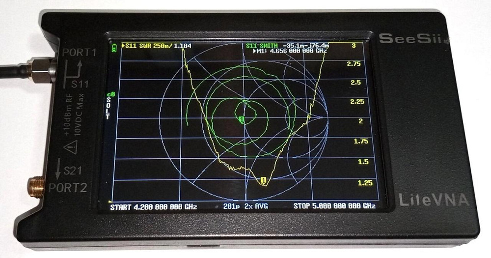 Антенна 4.4 - 4.8CHz 6dBi, до 100 Вт, 20 см, N-male, серая. Смотрите графики КСВ. (10888) Днепр - изображение 3