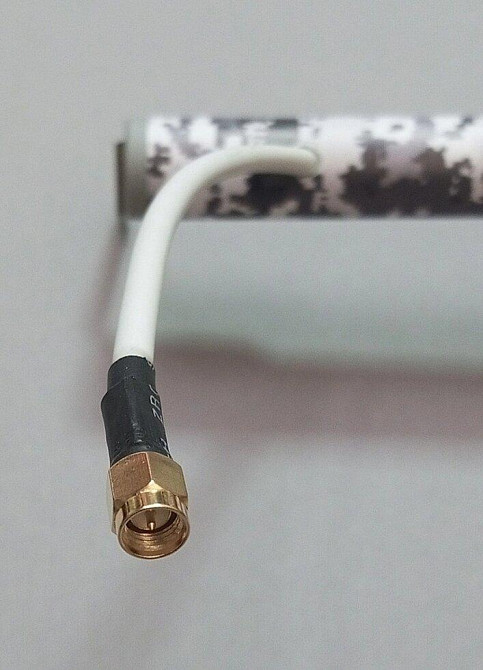 Антенна 1150-1250 МГц 6 дБ 50 Вт круговая DN111206K, SMA-male разъем, черно-белый пиксель Дніпро - зображення 7