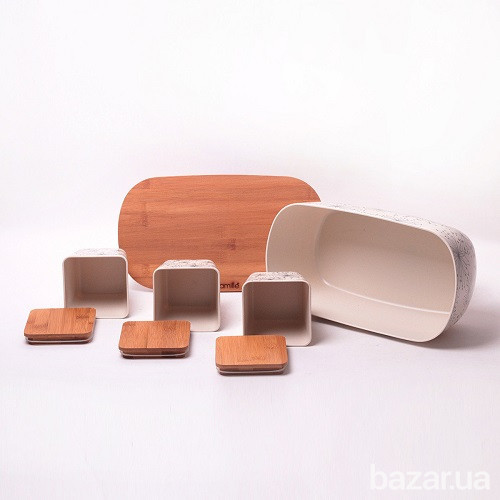 Хлебница Kamille с 3 дополнительными ёмкостями (KM 1131) Одесса - изображение 3