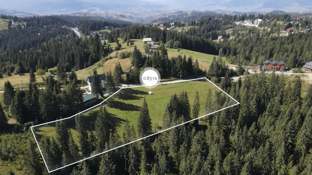 Земельна ділянка у селі Яблуниця - 0,83 га Яремче - изображение 1