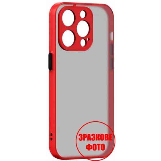 Панель ArmorStandart Frosted Matte для Xiaomi Redmi 12C/11A/Poco C55 Red (Код товару:28778) Харків