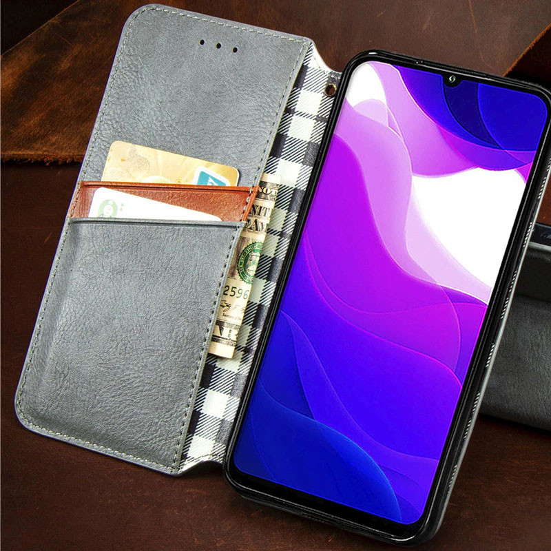 Кожаный чехол-книжка GETMAN Cubic (PU) для Xiaomi Redmi 9A Херсон - зображення 11