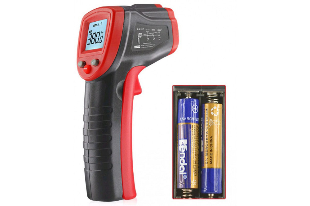 Бесконтактный инфракрасный термометр (пирометр) -50-380°C WINTACT WT320 Харьков - изображение 9
