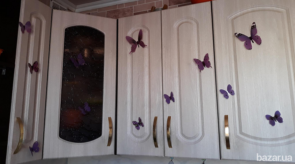 Бабочки №1 декор на холодильник Бориспіль - зображення 2