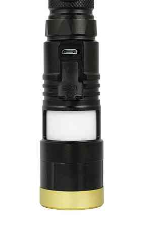 Фонарь магнитный WERTVOLL 8 режимов LED+WHITE/RED/BLUE IP44 Li-ion 2000 mAh/t 7000 K/300 lum AL 157х Харків