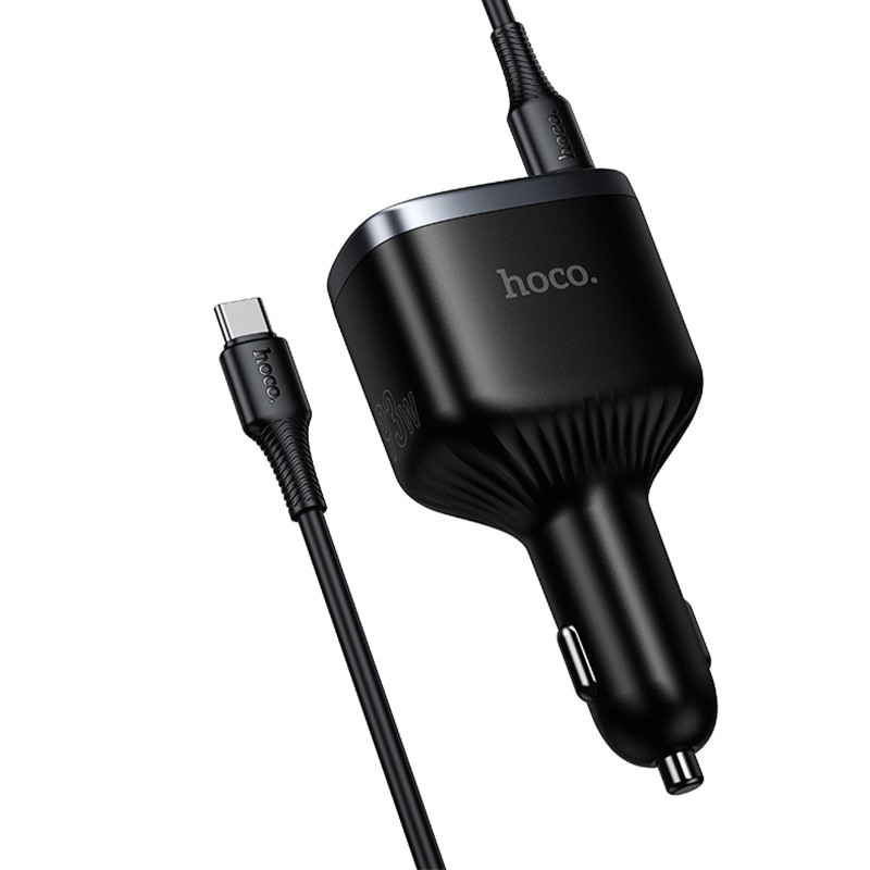 АЗУ Hoco Z70 Speed PD45W+QC3.0 total 93W (1USB-A/2C) + кабель Type-C to Type-C Херсон - зображення 5