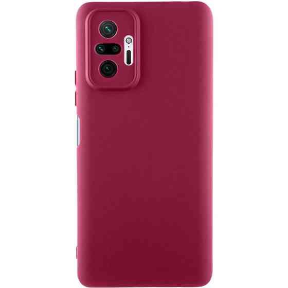 Чехол TPU GETMAN Liquid Silk Full Camera для Xiaomi Redmi Note 10 Pro / 10 Pro Max Херсон