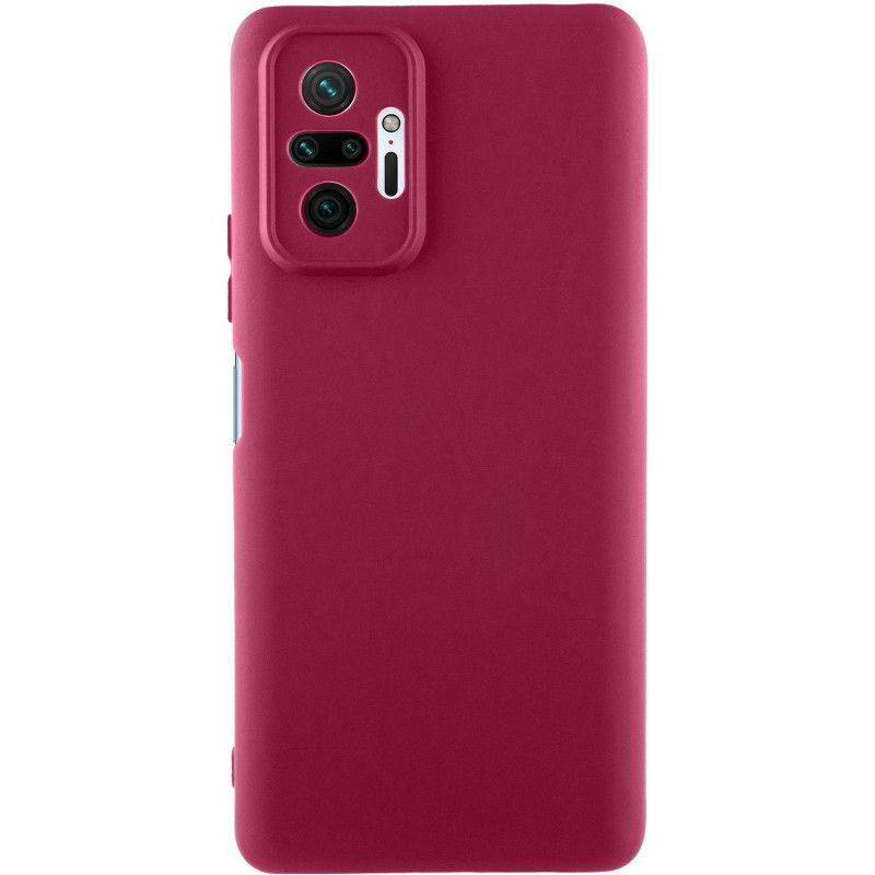 Чехол TPU GETMAN Liquid Silk Full Camera для Xiaomi Redmi Note 10 Pro / 10 Pro Max Херсон - зображення 1
