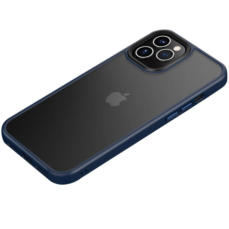 TPU+PC чехол Metal Buttons для Apple iPhone 12 Pro / 12 (6.1") Херсон - зображення 7