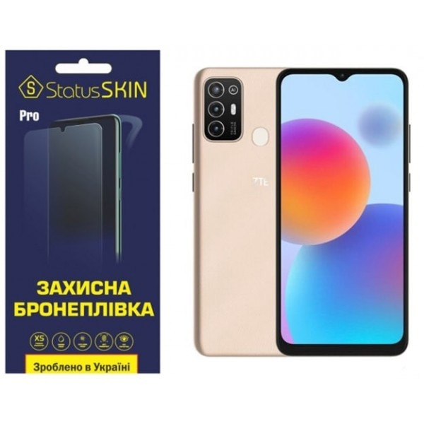 Поліуретанова плівка StatusSKIN Pro на екран ZTE Blade A52 Матова (Код товару:25944) Харків - зображення 2