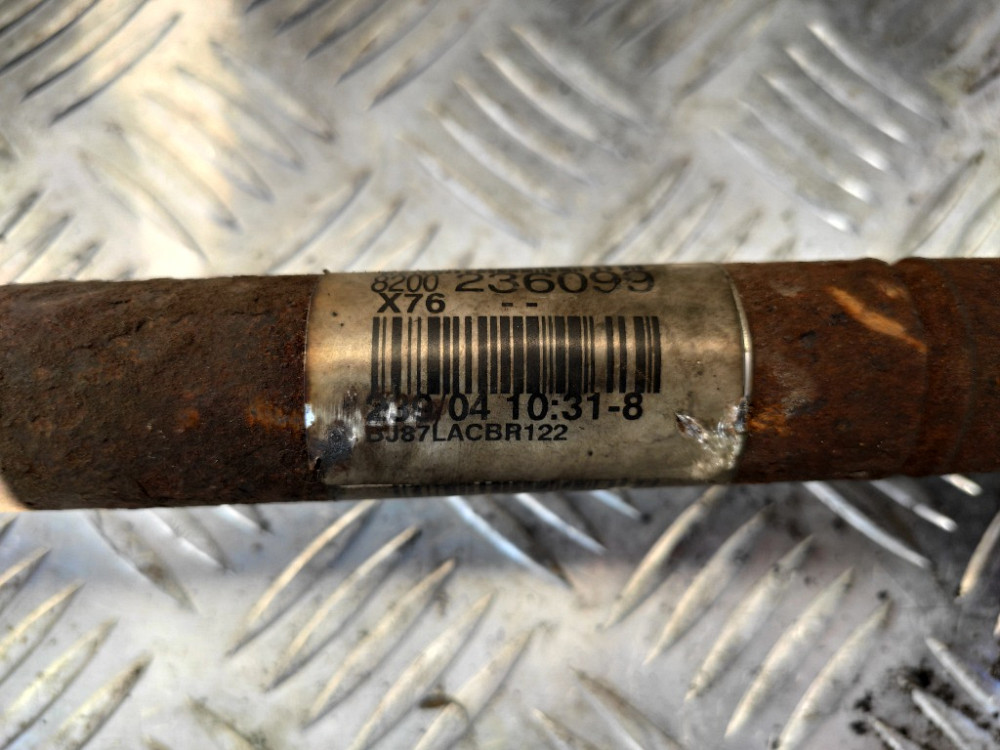 Полуось правая Renault Kangoo 1.5 dci 2003-2007 (8200236099) Ковель - зображення 3