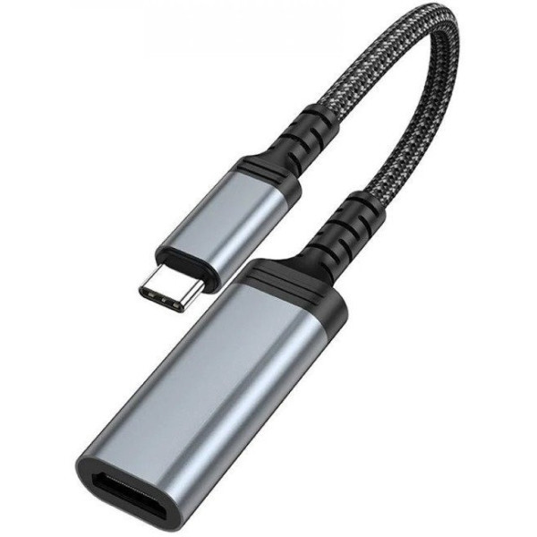 Адаптер Hoco UA43A Type-C to HDTV Metal Gray Харків - зображення 2