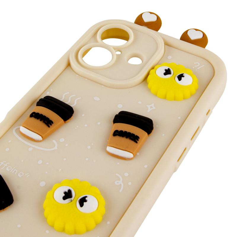 Чехол TPU Toys Case with Ears для Apple iPhone 16 (6.1") Херсон - изображение 4