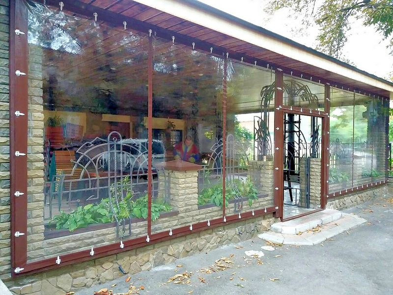 М'які вікна для альтанок (штори ПВХ) Київ - зображення 8