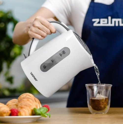 Електрочайник ZELMER ZCK7619 1.7 л белый Київ - зображення 3