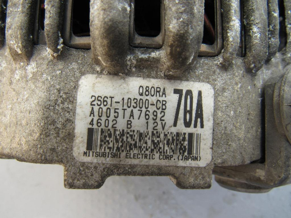 Генератор Ford Fiesta бензин 2002-2008 (2s6t-10300-cb) Ковель - зображення 4