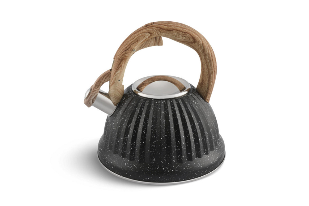 Чайник зі свистком Edenberg EB-8810 3 л чорний Київ - зображення 1