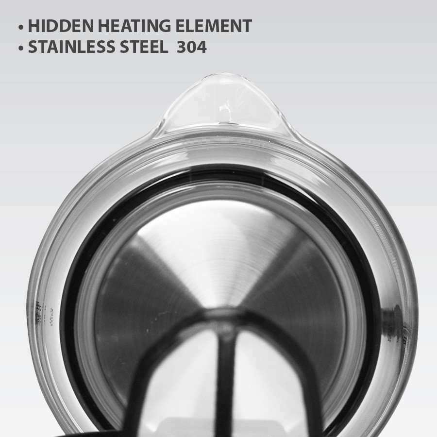 Электрочайник Maestro MR-062-Black 1.2 л черный Київ - зображення 3