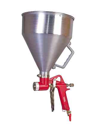 Пневмопистолет для нанесения штукатурки MASTERTOOL ХОПР 3 форсунки Ø 4/6/8 мм ВАЛБ 5000 мл 3-5 бар 8 Харків