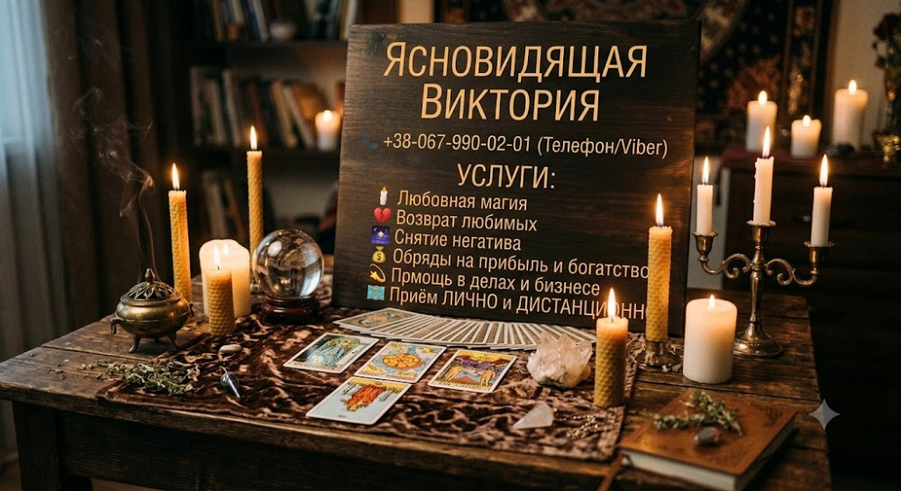 Магическая помощь в Запорожье. Возврат любимых, снятие порчи, гадание Таро. Запоріжжя - зображення 1