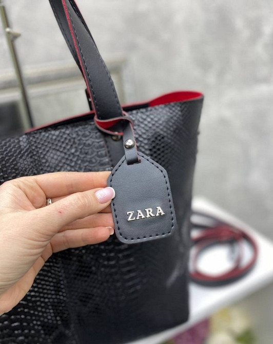 Шоппер містка сумка Туреччина Екошкіра. містка сумка через плече жіноча DS38 Киев - изображение 3