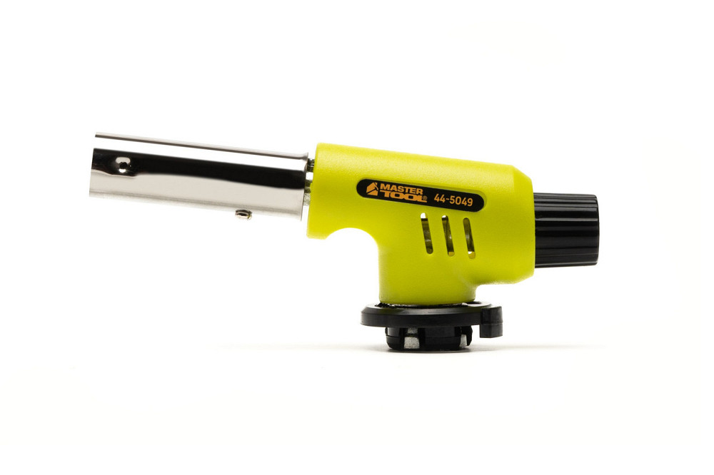 Горелка для газового баллона MASTERTOOL "Комета NOVA" пьезоподжиг Ø 19 мм/1300°С 44-5049 Харків - зображення 3