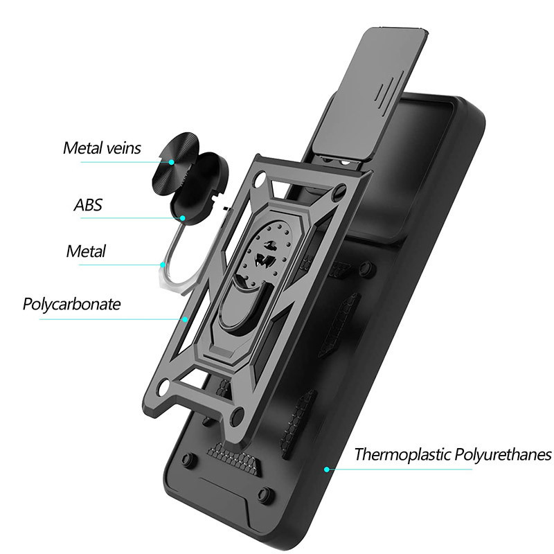 Ударопрочный чехол Camshield Serge Ring для Samsung Galaxy M33 5G Херсон - изображение 7