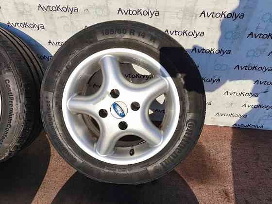 Диски литые с летними шинами 185/60 R14 Continental ContiPremiumContact 5 Ford Fusion Ковель