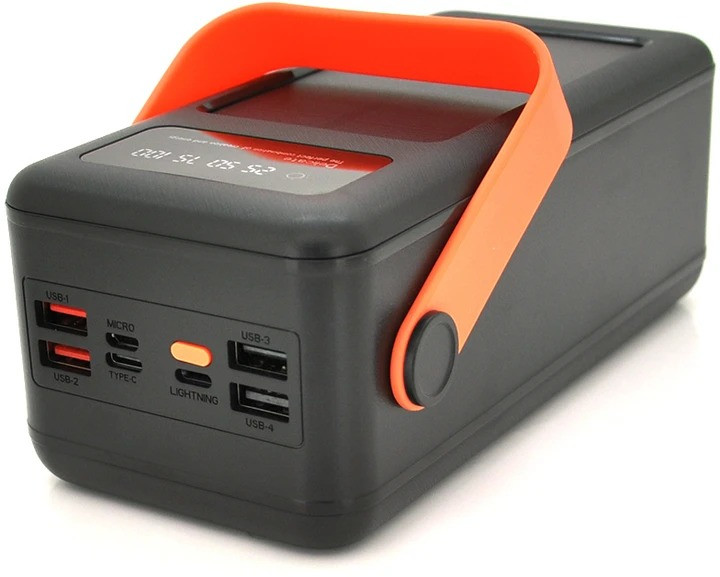 Повербанк на 800000 mAh із сонячною панеллю та ліхтариком NEW Потужність та сила! Одеса - зображення 1