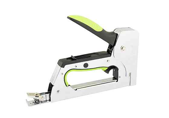 Степлер триггерный рессорный WERTVOLL 3-В-1 скоба R53 4-14мм/шпилька 14 мм/гвоздь 14 мм корпус метал Харків