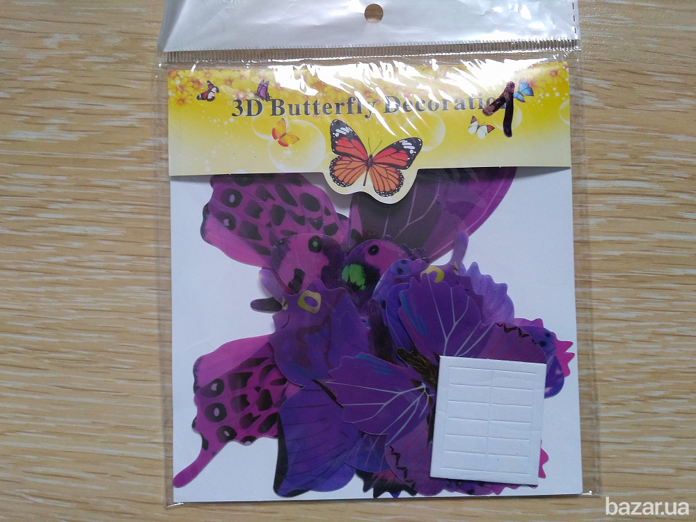 Бабочки №1 декор на холодильник Бориспіль - зображення 8