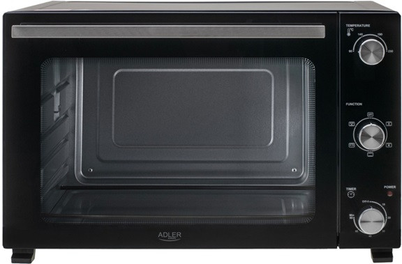 Электрическая печь Adler AD 6025 35 л черная Київ - зображення 2