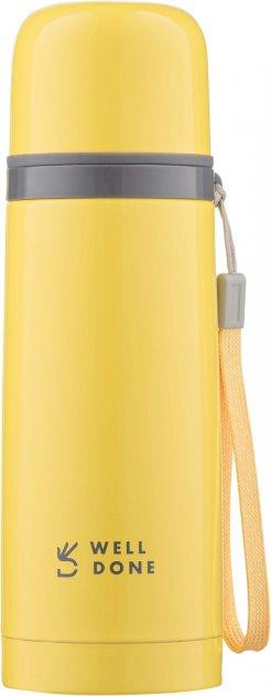 Термос питний Well Done WD-7153Y 0.35 л жовтий Київ - зображення 1