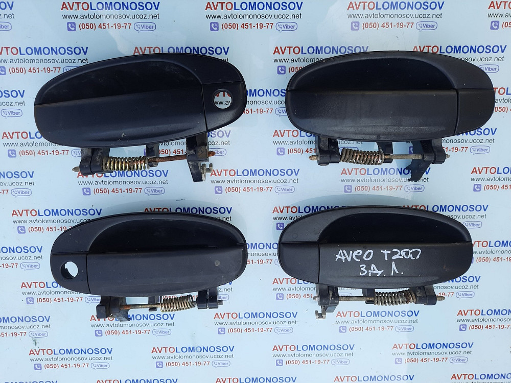 Original Ручка наружная Chevrolet Aveo Т200 Т 250 Дніпро - зображення 1