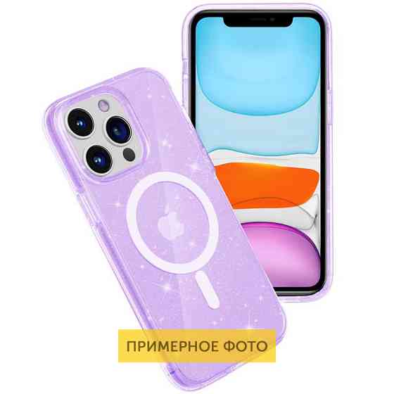 Чехол TPU Galaxy Sparkle (MagFit) для Apple iPhone 16 Pro Max (6.9") Херсон