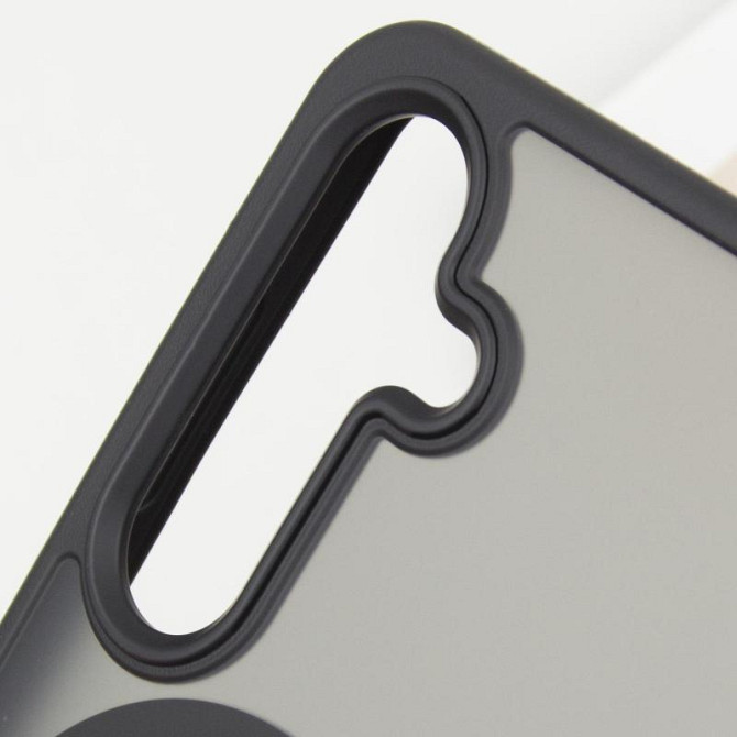 TPU+PC чехол Metal Buttons with MagSafe Colorful для Samsung Galaxy S25 Edge Херсон - зображення 7