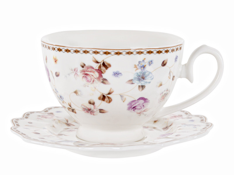 Чашка з блюдцем Lefard 165-350 250 мл 2 предмети Киев - изображение 1