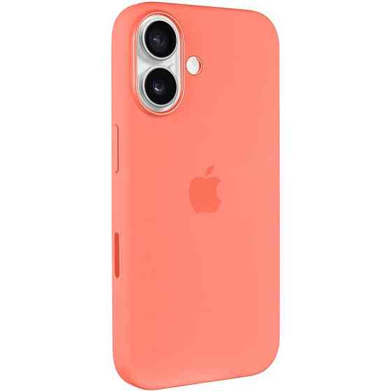 Чехол Silicone case (AAA) with Magsafe and Animation (button) для Apple iPhone 16 (6.1") Херсон