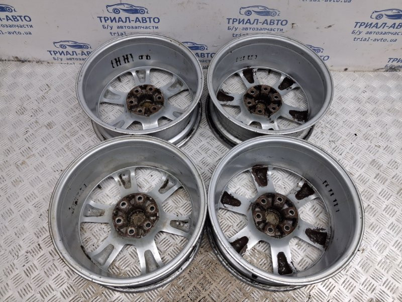 Диски титан комплект R17 Nissan Navara D40 2.5 DIESEL YD25DDTI 2004 (б/у) Київ - зображення 6