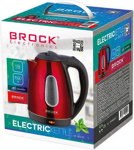 Електрочайник BROCK WK 06 RD 1.7 л красный Киев - изображение 2