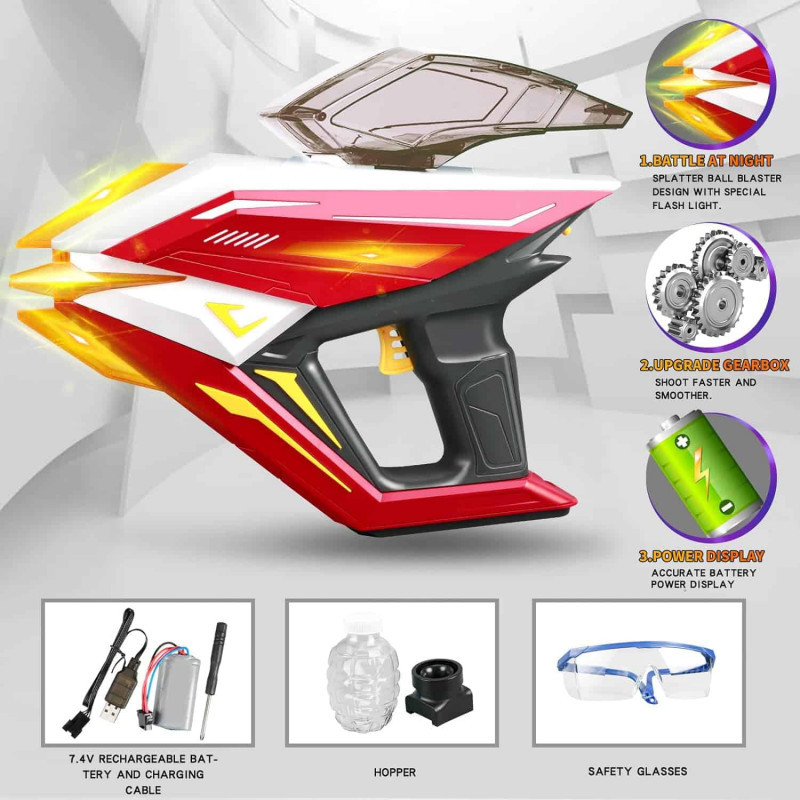 Пистолет на гидрогелевых шариках (орбизах) Gel Energy Space 001 Херсон - изображение 3