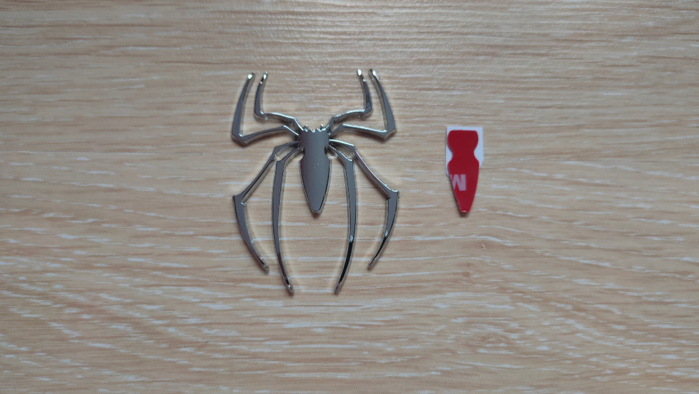 Наклейка Паук Металлическая на авто-мото Київ - зображення 6