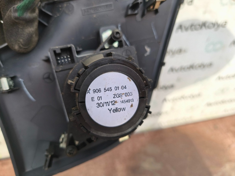 Переключатель света фар с рамкой Mercedes Citan 2012-2020 (A9065450104) Ковель - изображение 2